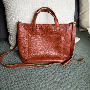 Portland Leather Elegant “Sedona” Medium Crossbody Tote Bag